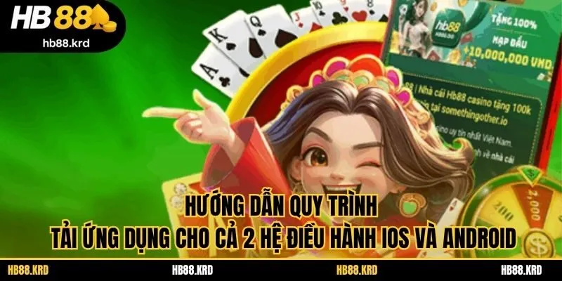 Hướng dẫn quy trình tải ứng dụng cho cả 2 hệ điều hành iOS và Android