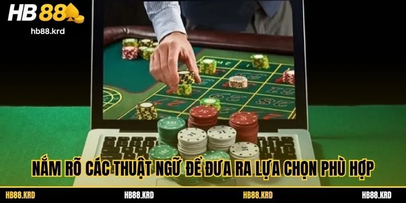 Nắm rõ các thuật ngữ để đưa ra lựa chọn phù hợp